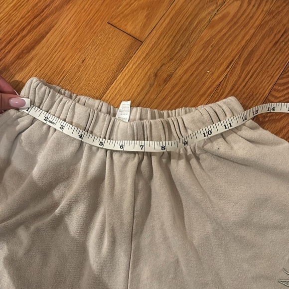 Garage Tan Sweat Fleece Malibu California Shorts. - Picture 6 of 8